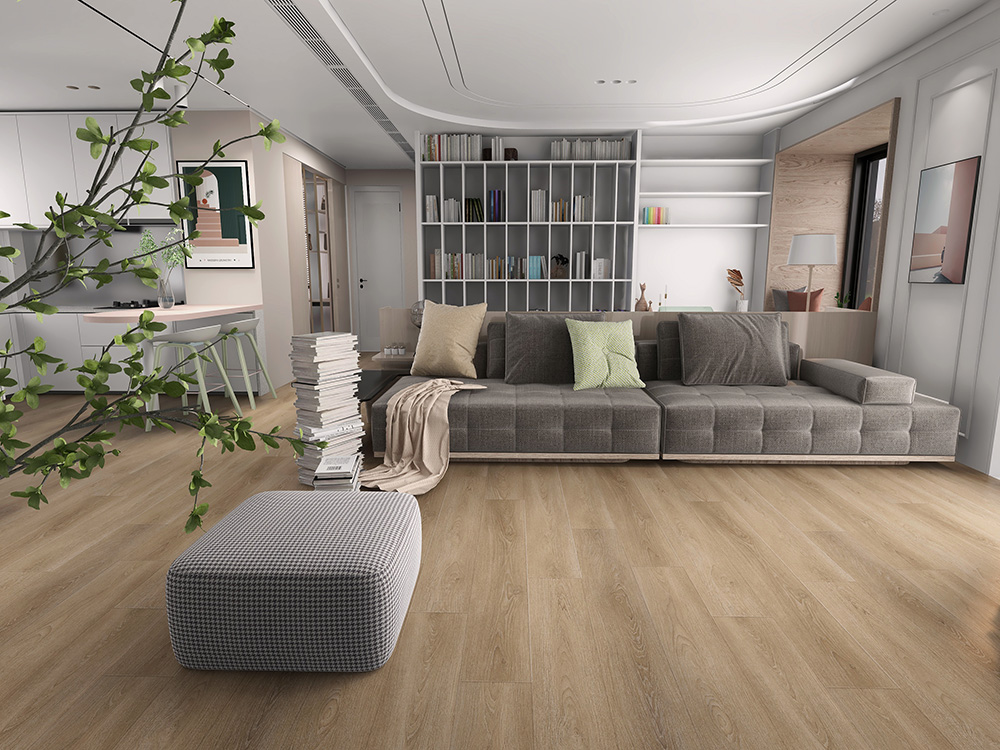 What are the advantages of stone plastic flooring